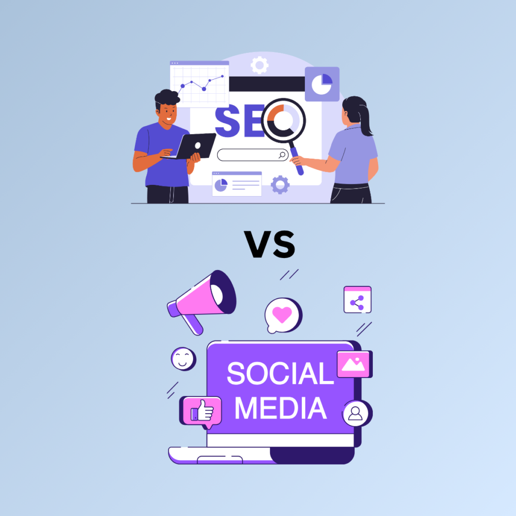 Why Businesses Compare SEO and Social Media Marketing